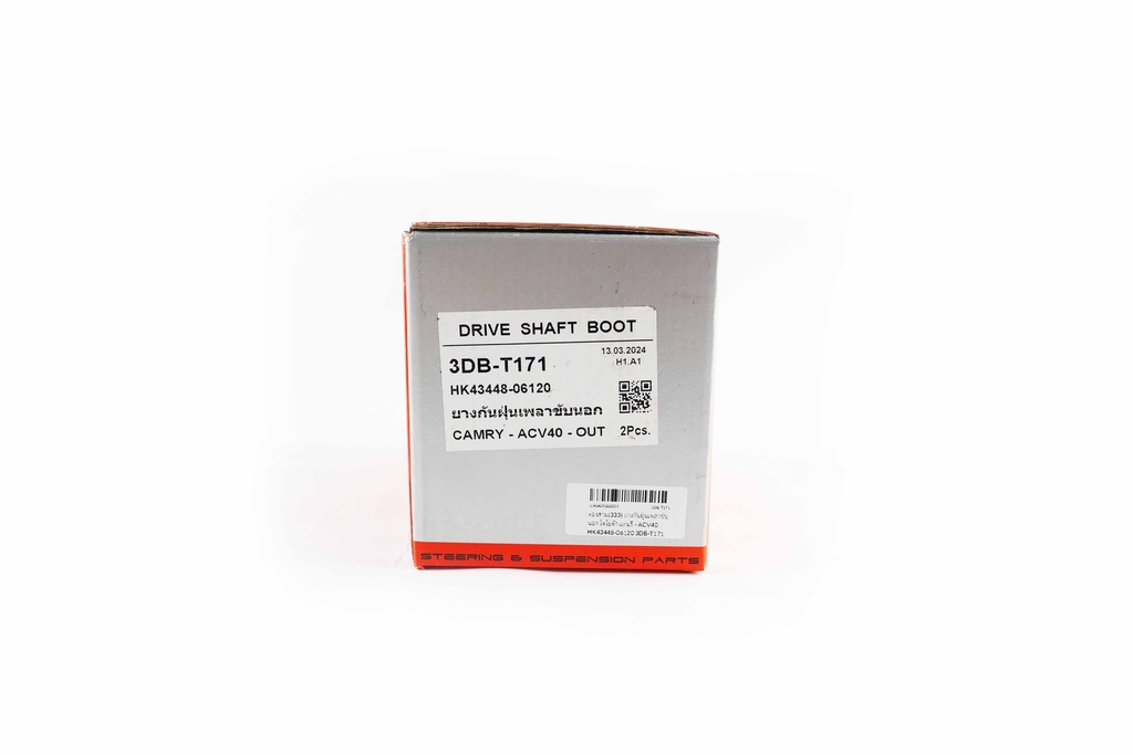 ตองสาม(333) ยางกันฝุ่นเพลาขับนอก  โตโยต้า  แคมรี่ -  ACV40 HK43448-06120 3DB-T171
