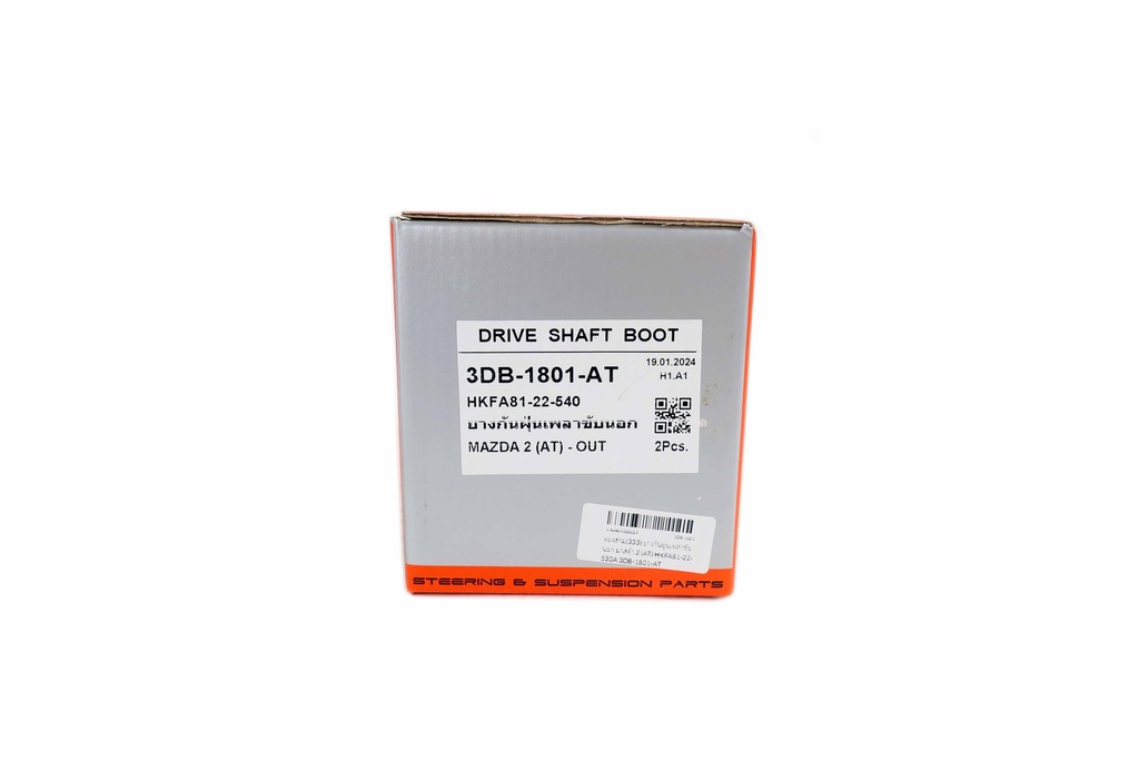 ตองสาม(333) ยางกันฝุ่นเพลาขับนอก  มาสด้า 2 (AT) HKFA81-22-530A 3DB-1801-AT