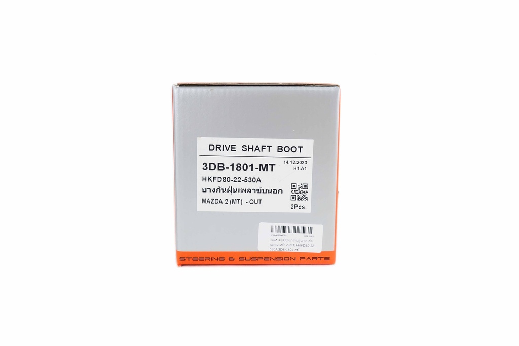 ตองสาม(333) ยางกันฝุ่นเพลาขับนอก  มาสด้า 2 (MT) HKFD80-22-530A 3DB-1801-MT