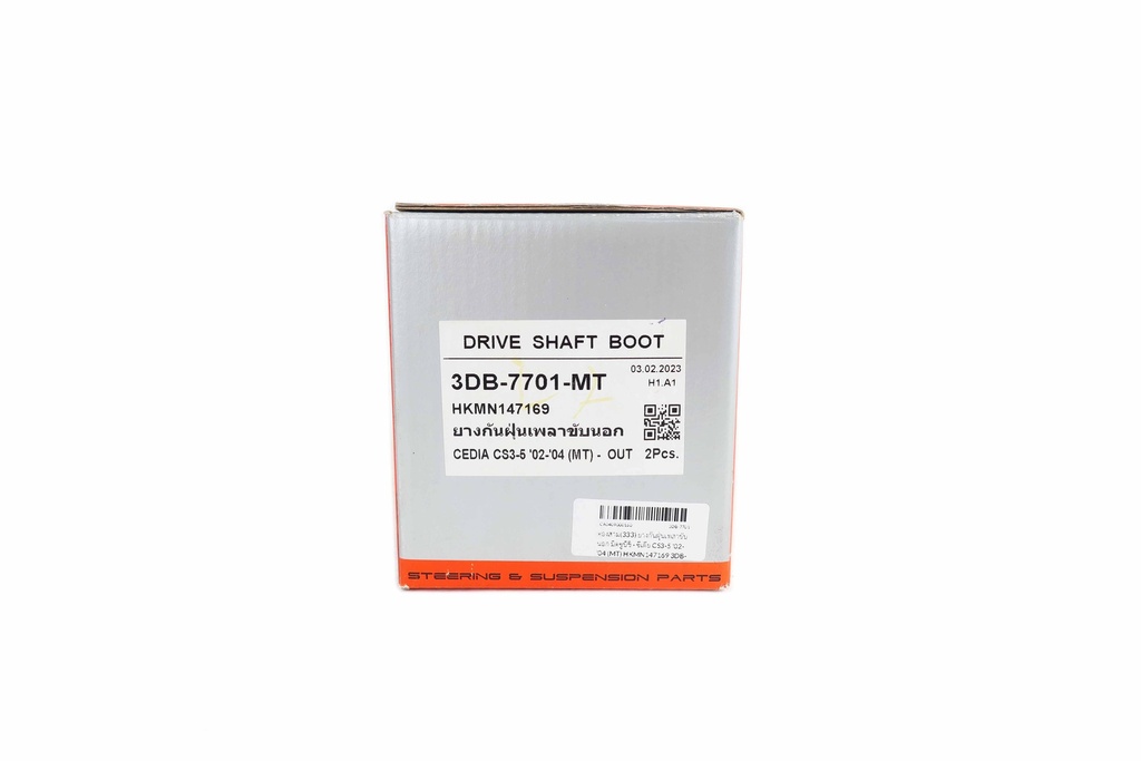 ตองสาม(333) ยางกันฝุ่นเพลาขับนอก  มิตซูบิชิ - ซีเดีย CS3-5 '02-'04 (MT) HKMN147169 3DB-7701-MT