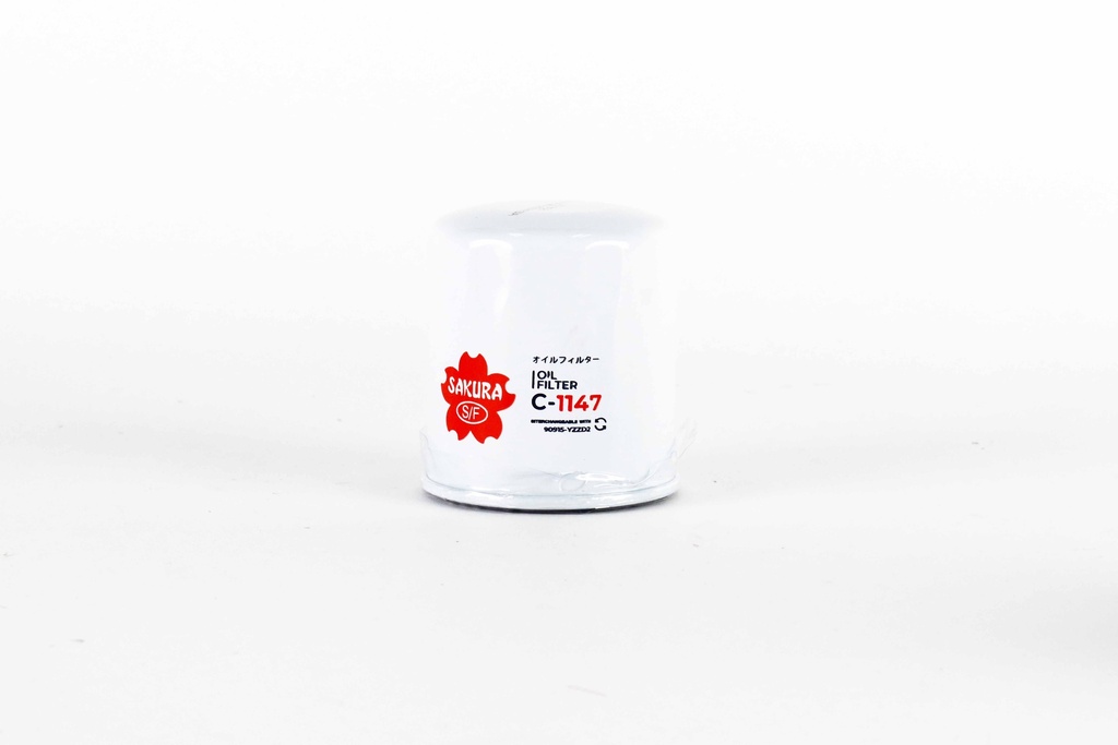 ซากูระ(Sakura) ไส้กรองน้ำมันเครื่อง C-1147 Standard