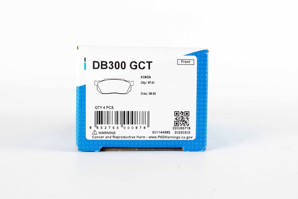 เบ็นดิกซ์(Bendix) ผ้าเบรกหน้า DB300 GCT