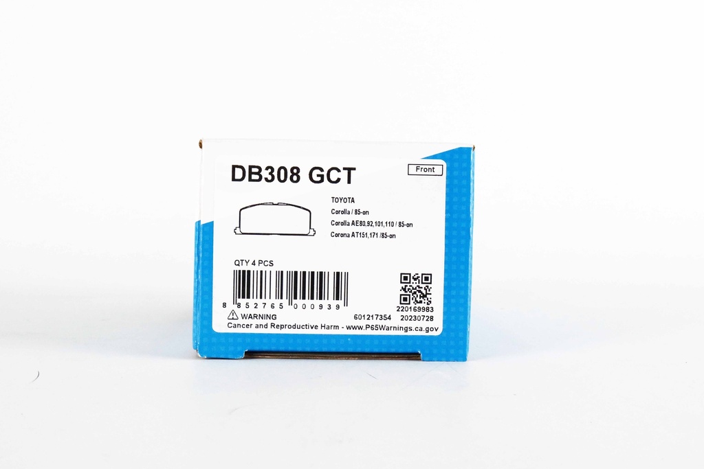 เบ็นดิกซ์(Bendix) ผ้าเบรกหน้า DB308 GCT