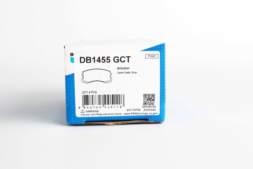 เบ็นดิกซ์(Bendix) ผ้าเบรกหน้า DB1455 GCT