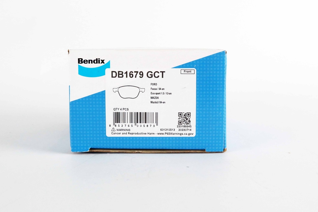 เบ็นดิกซ์(Bendix) ผ้าเบรกหน้า DB1679 GCT