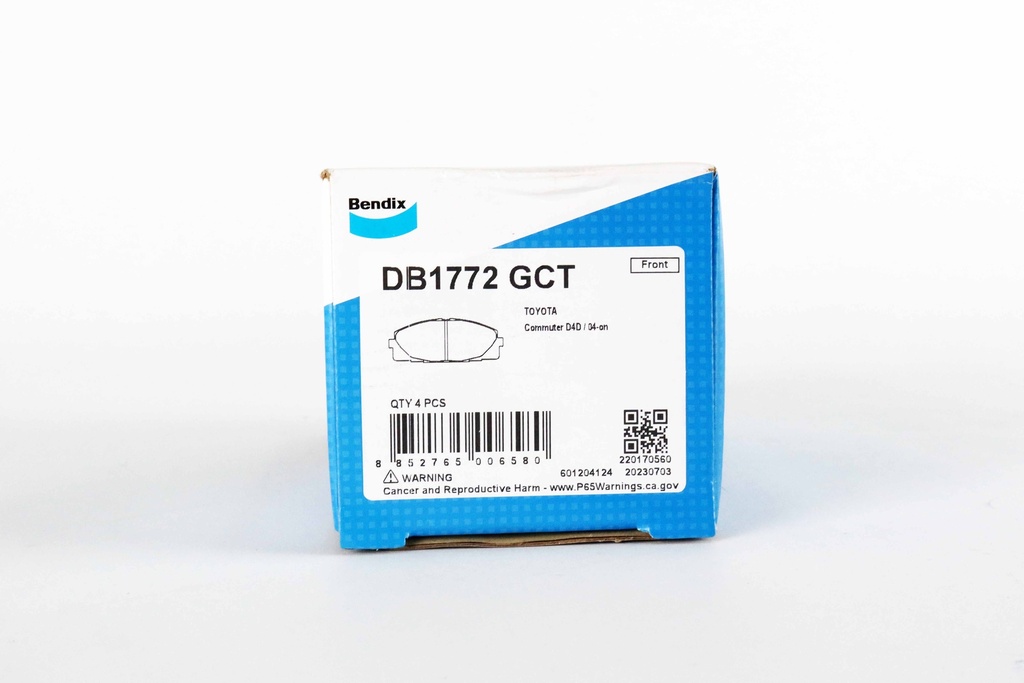 เบ็นดิกซ์(Bendix) ผ้าเบรกหน้า DB1772 GCT