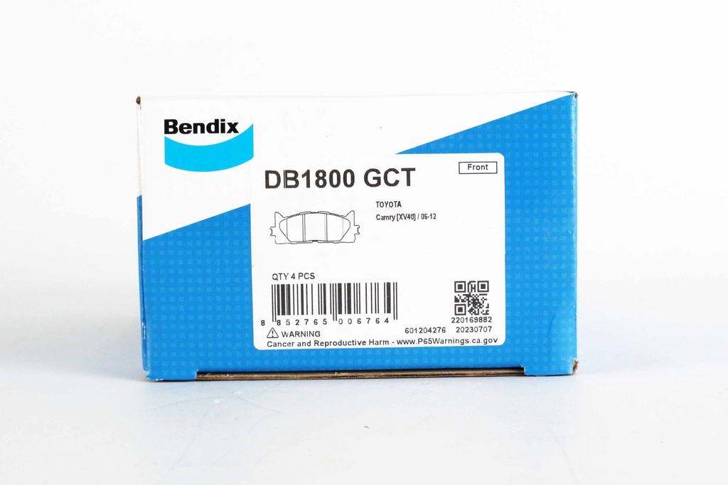 เบ็นดิกซ์(Bendix) ผ้าเบรกหน้า DB1800 GCT