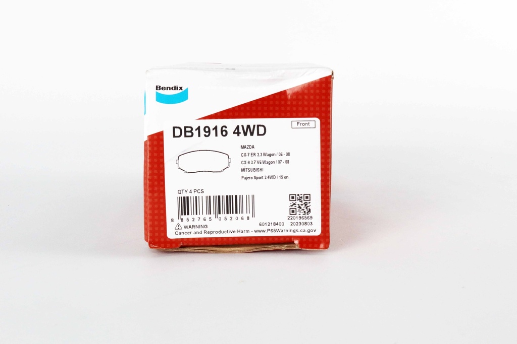 เบ็นดิกซ์(Bendix) ผ้าเบรกหน้า DB1916 UP/4WD