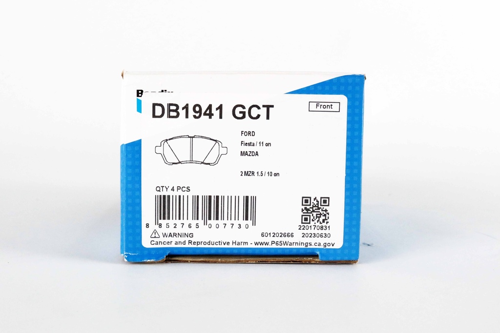 เบ็นดิกซ์(Bendix) ผ้าเบรกหน้า DB1941 GCT