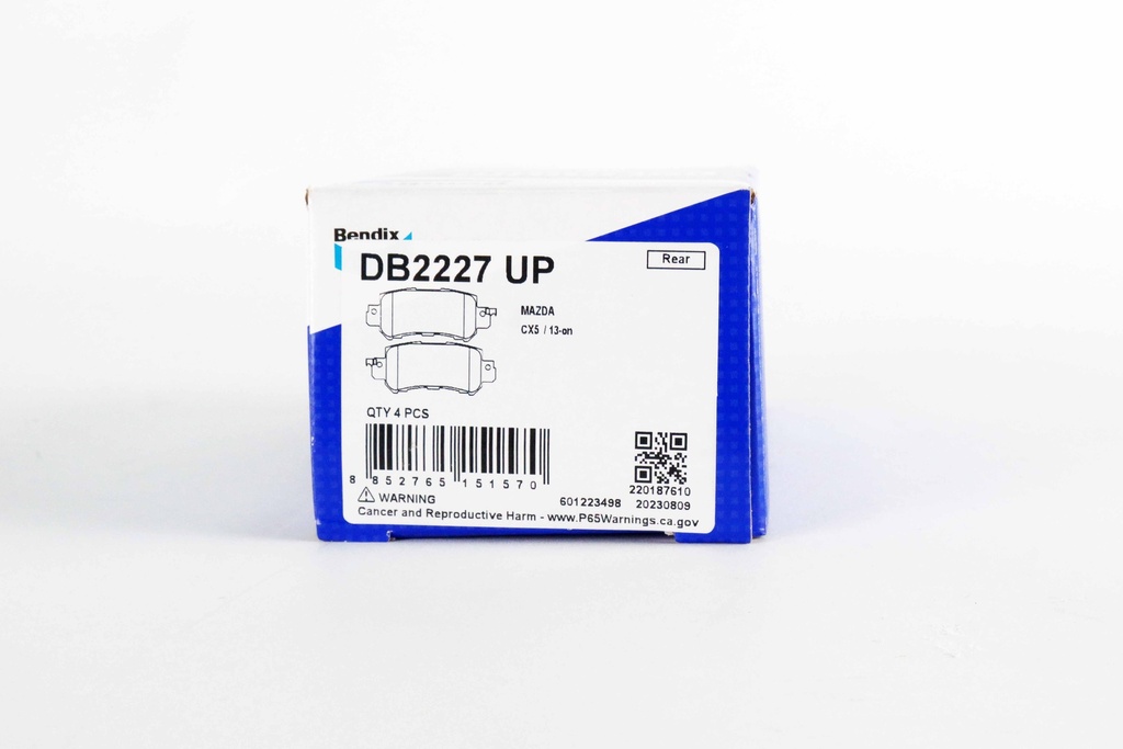 เบ็นดิกซ์(Bendix) ผ้าเบรกหลัง DB2227 UP/4WD