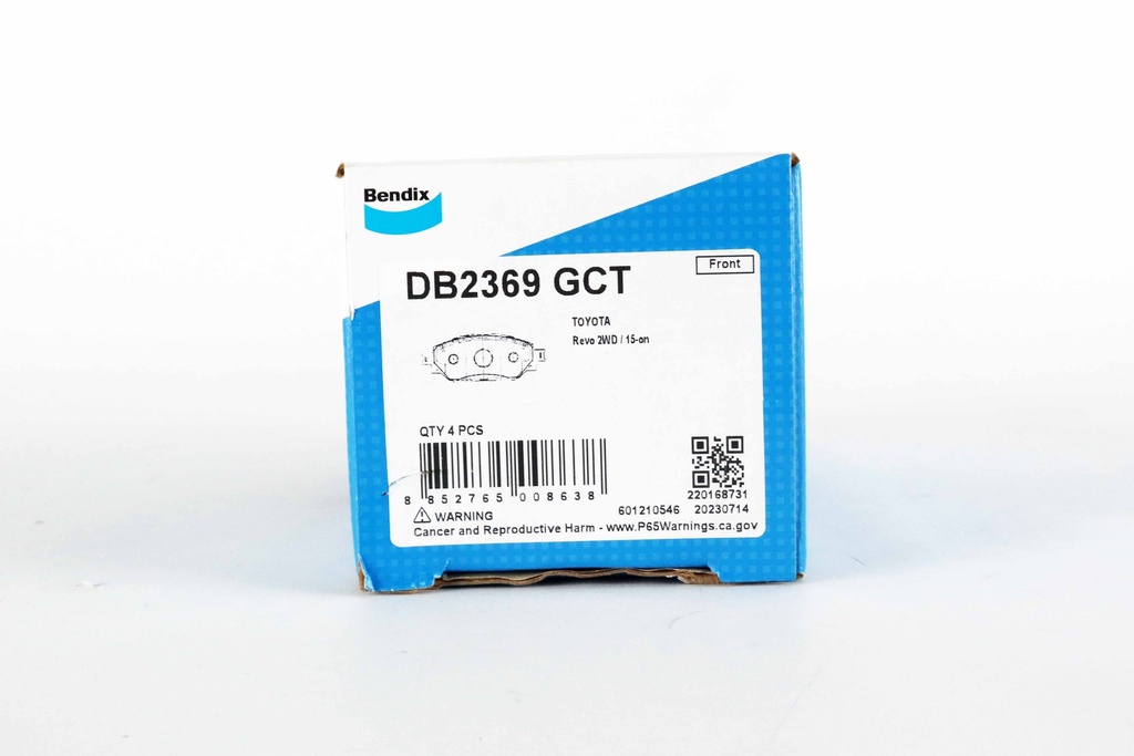 เบ็นดิกซ์(Bendix) ผ้าเบรกหน้า DB2369 GCT