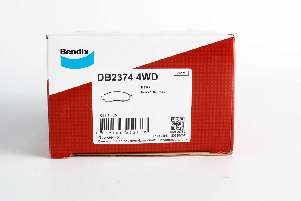 เบ็นดิกซ์(Bendix) ผ้าเบรกหน้า DB2374 UP/4WD