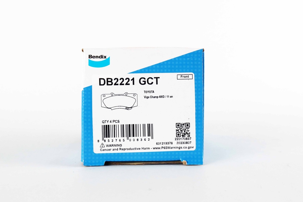 เบ็นดิกซ์(Bendix) ผ้าเบรกหน้า DB2221 GCT