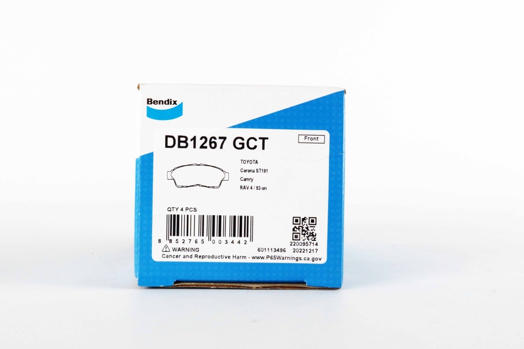 เบ็นดิกซ์(Bendix) ผ้าเบรกหน้า DB1267 GCT