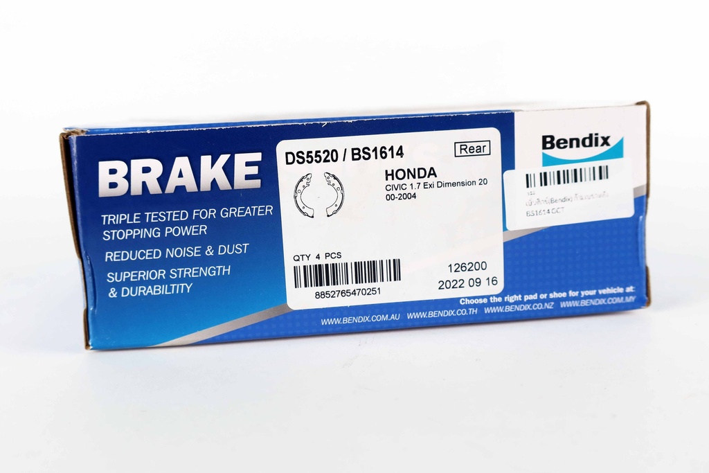 เบ็นดิกซ์(Bendix) ก้ามเบรกหลัง BS1614 GCT