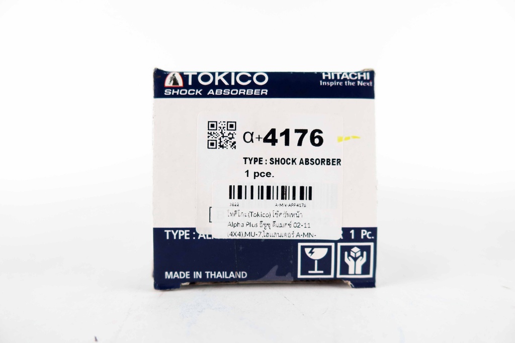 โทคิโกะ(Tokico) โช๊คอัพหน้า Alpha Plus อีซูซุ ดีแมคซ์ 02-11 (4X4),MU-7,ไฮแลนเดอร์ A-MN-APP4176