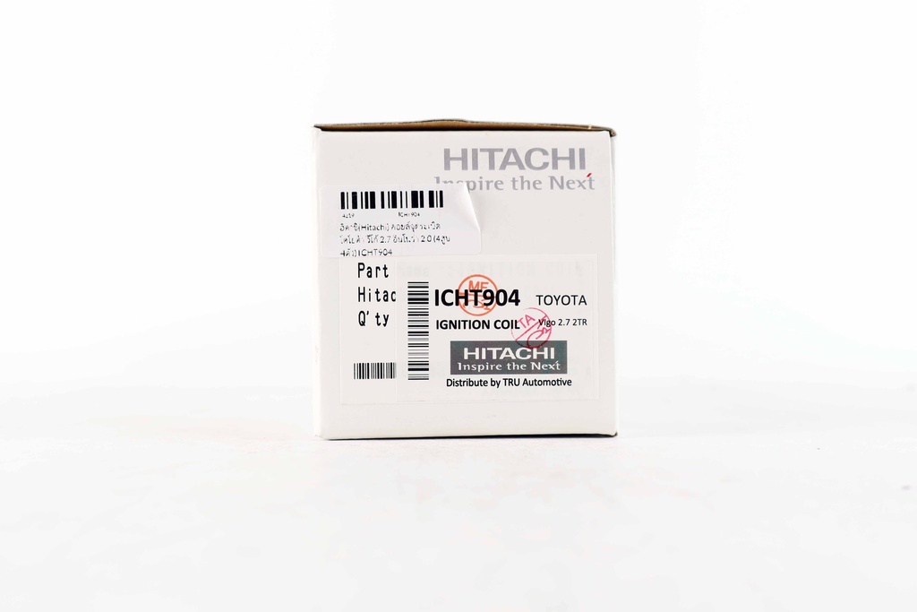 ฮิตาชิ (Hitachi) คอยล์จุดระเบิด Toyota Vigo, Fortuner เบนซิน 2.7 (2TR-FE), Innova 2.0, Camry ACV40 2.0/2.4 ICHT904