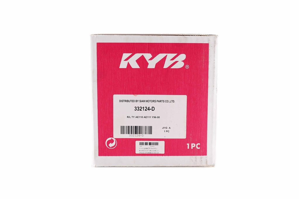 คายาบา(KYB) โช๊คอัพหลังซ้าย Excel-G โตโยต้า AE110 AE111 Y96-00 (KT-440B00)  332124-D