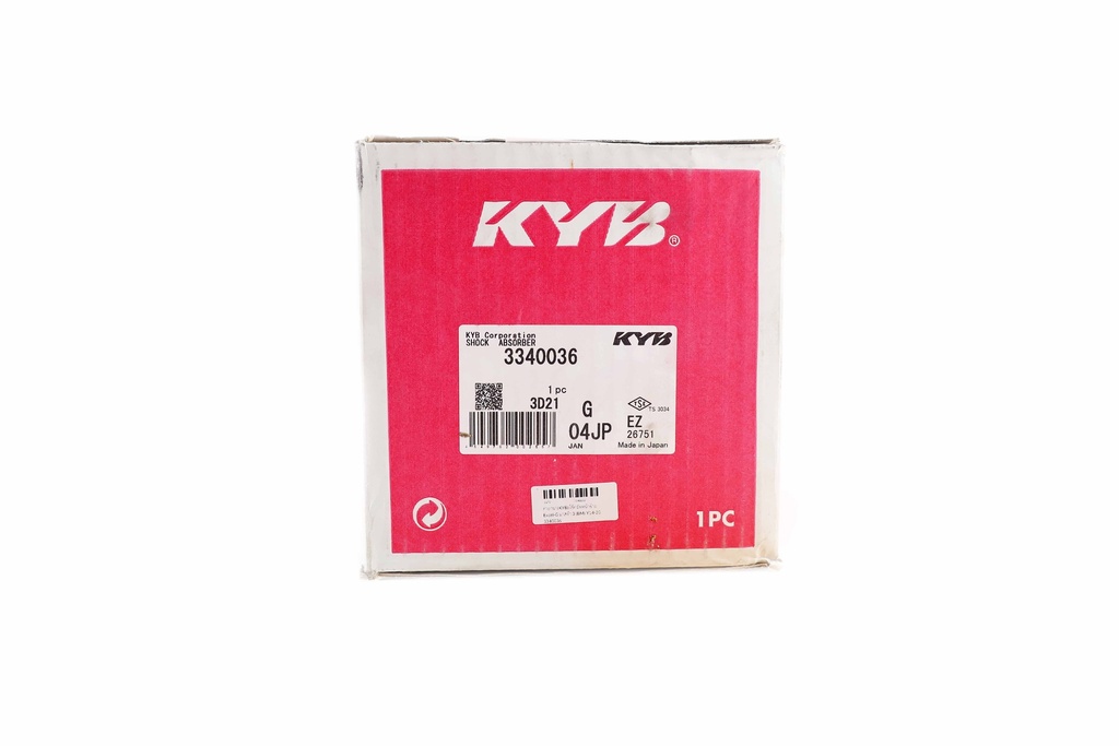 คายาบา(KYB) โช๊คอัพหน้าซ้าย Excel-G มาสด้า 3 (BM) Y14-20  3340036
