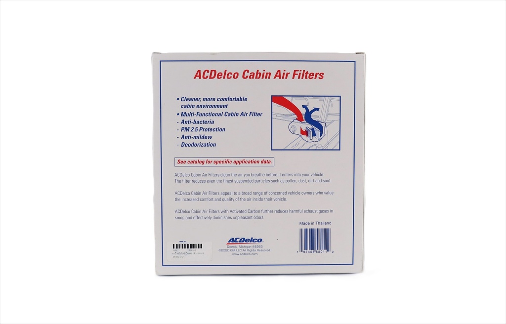 เอซีเดลโก้(ACDelco) ไส้กรองแอร์ 19373172