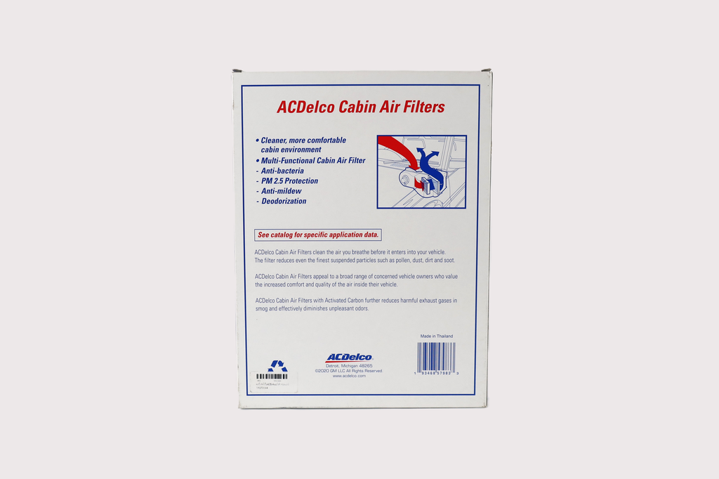 เอซีเดลโก้(ACDelco) ไส้กรองแอร์ 19373144