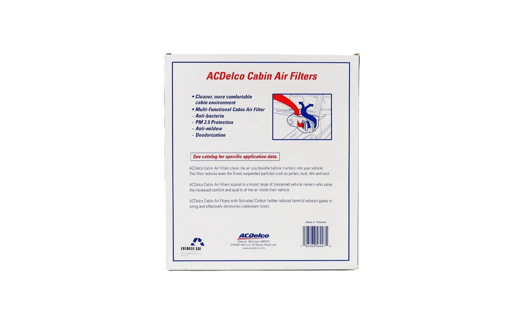 เอซีเดลโก้(ACDelco) ไส้กรองแอร์ 19373168