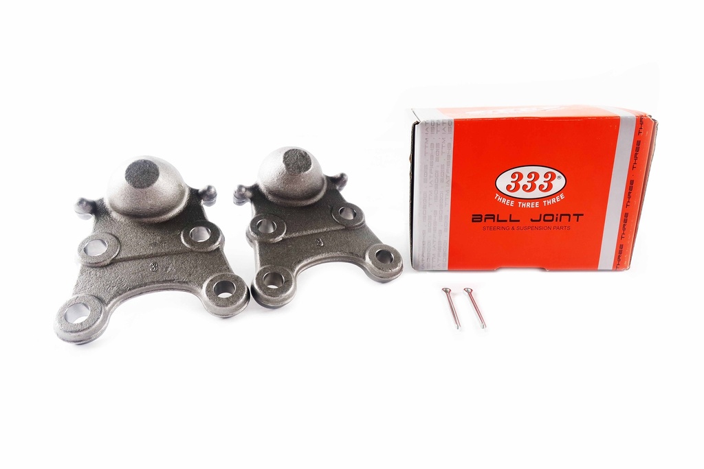 ตองสาม(333) ลูกหมากปีกนกล่าง อีซูซุ ดีแมคซ์ 2WD 2004-2012, มิวเอ็กซ์ 4WD / โคโรลาโด, เทรลเบลเซอร์  2004 - 2012 เตเปอร์ 20.5 มิล, เสื้อ 4 รู, น็อต 18 มิล ( หัวสูง ) LOWER 3B-5302