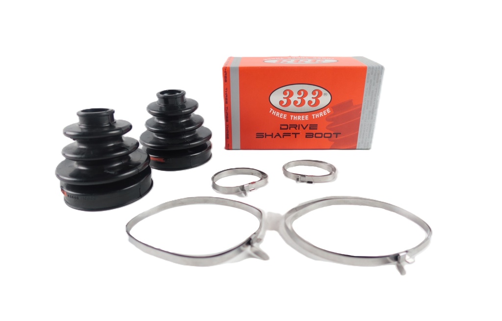 ตองสาม(333) ยางกันฝุ่นเพลาขับใน (รหัส SET 3DB-2802-1.6, 3DB-2912 ) โตโยต้า - AE80, AE90 , AT151 , 1600CC, STARLET EP71 HK-91 3DB-2552