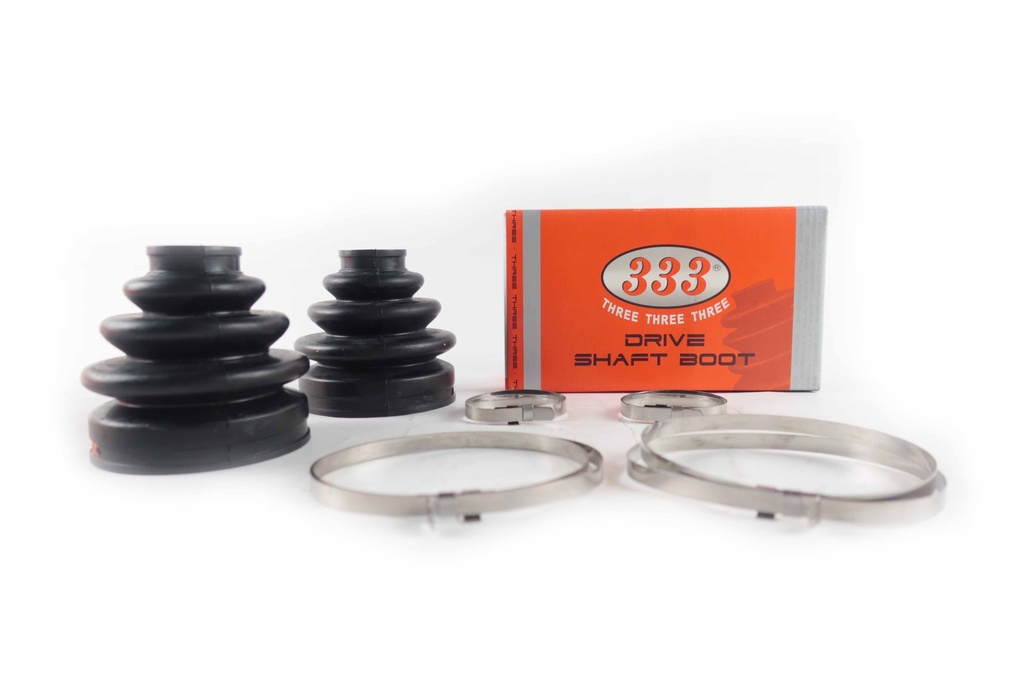 ตองสาม(333) ยางกันฝุ่นเพลาขับนอก/ซ้าย (รหัส SET 3DB-6101, 3DB-6031 ) ฮอนด้า - ซีวิค, แอคคอร์ด' 86-89 1.5, 1.6 HK-85 3DB-6021L-1.5