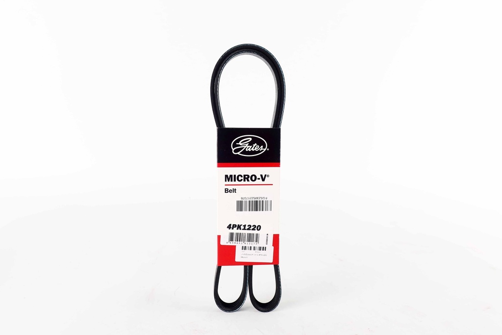 เกทส์(Gates) สายพาน  เครื่องยนต์ โตโยต้า ยาริส NCP91 1NZ-FE 2005-2014 4PK1220 Micro V