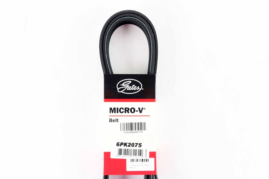 เกทส์(Gates) สายพาน เครื่องยนต์ ฮอนด้า แอคคอร์ด CR,CU น็อตช์แบ็ค 2.0 R20Z2 2013-2019  6PK2075 Micro V