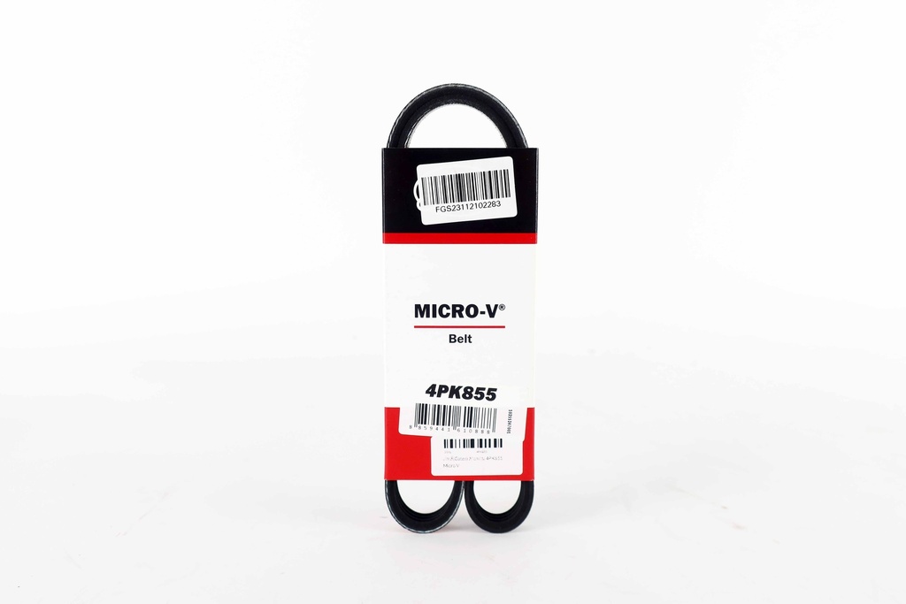 เกทส์(Gates) สายพาน เครื่องยต์นิสสัน ซันนี่ N16 น็อตช์แบ็ค 1.6 QG16DE 2000-2003 4PK855 Micro V