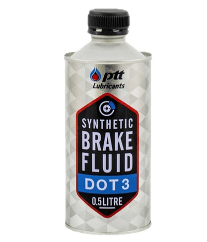 ปตท.(PTT) น้ำมันเบรก ซินเธติก DOT 3 0.5L 403862