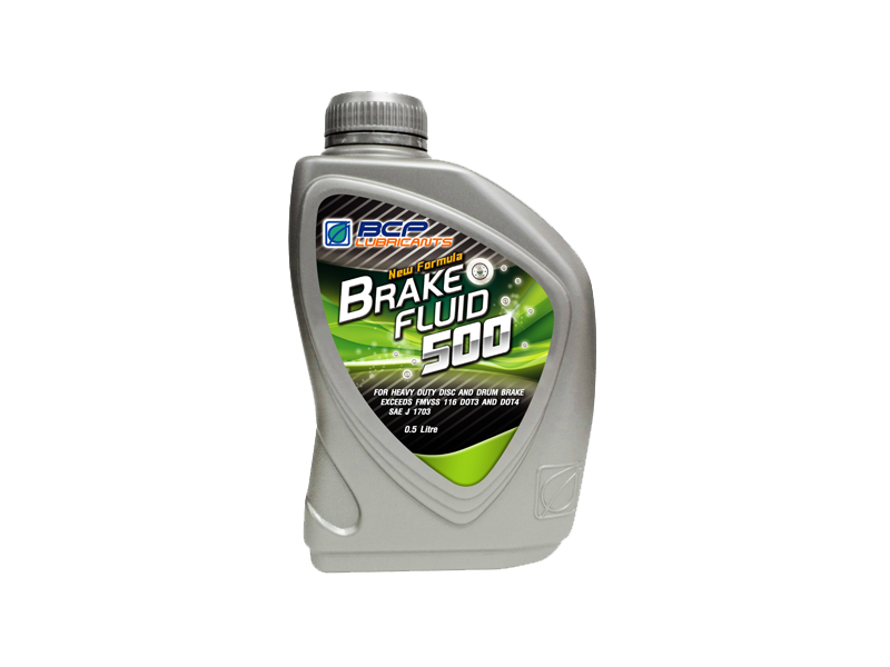 บางจาก(Bangchak) น้ำมันเบรก 500 DOT3/DOT4 0.5L 60100201