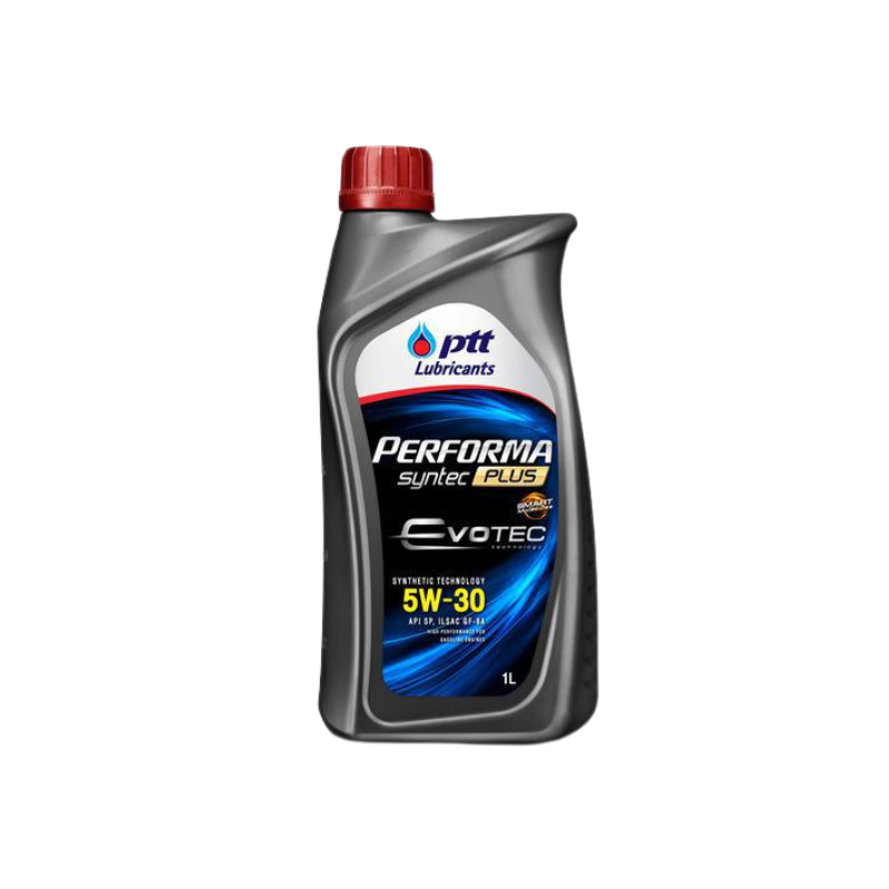 ปตท.(PTT) น้ำมันเครื่องเบนซิน กึ่งสังเคราะห์ เพอร์ฟอร์มา ซินเทค พลัส 5W-30 1L