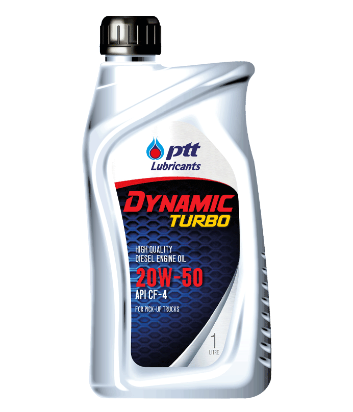 ปตท.(PTT) น้ำมันเครื่องดีเซล ไดนามิค เทอร์โบ 20W-50 1L