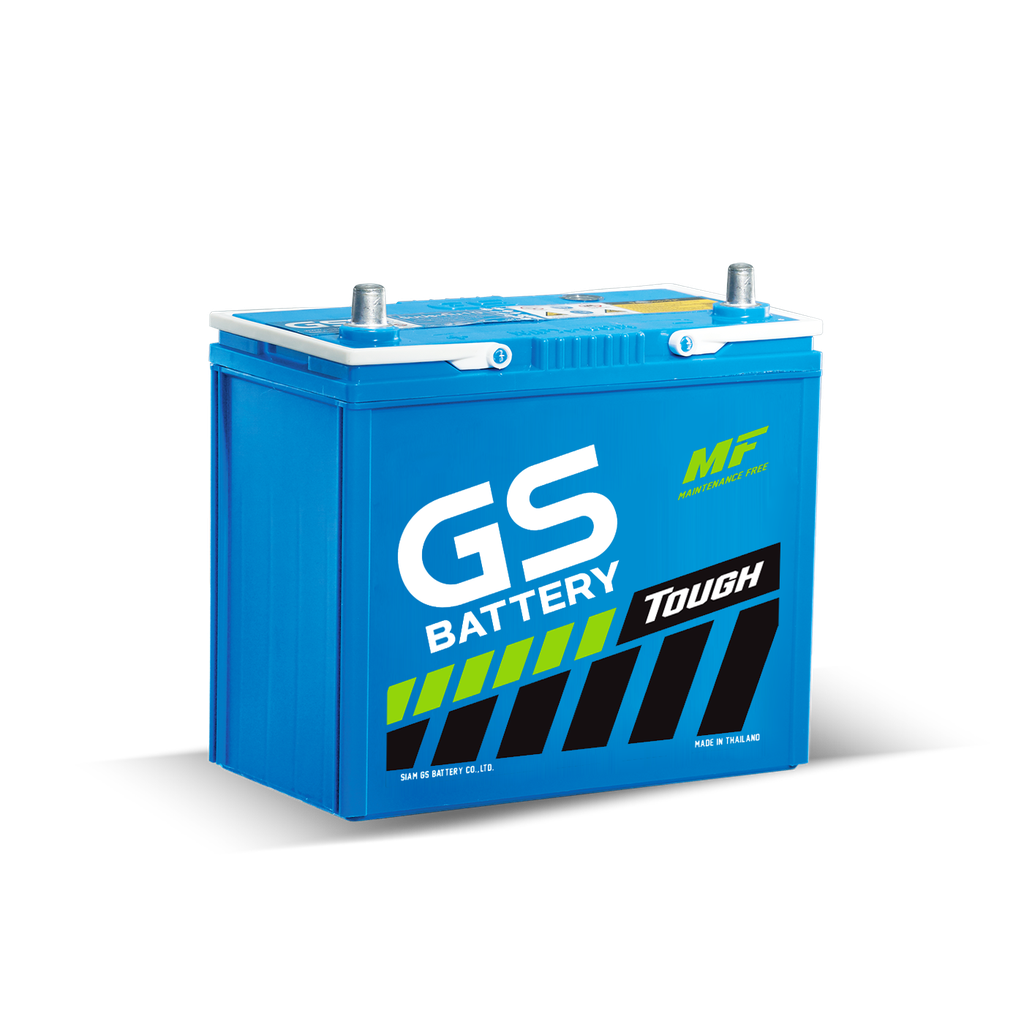 จีเอส(GS) แบตเตอรี่ 46B24L Amp 45 46B24 129x238x225 mm