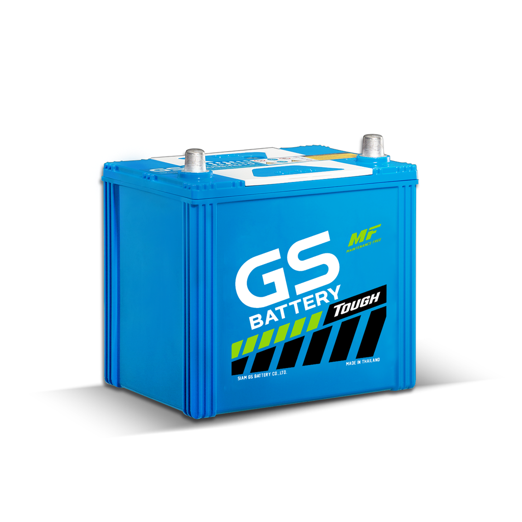 จีเอส(GS) แบตเตอรี่ MFX-70L Amp 65 65D23 173x232x225 mm