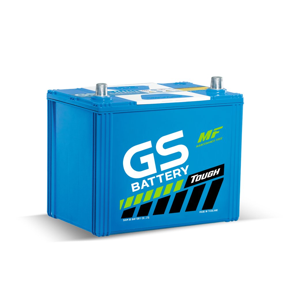 จีเอส(GS) แบตเตอรี่ MFX-80R Amp 75 75D26 173x258x225 mm