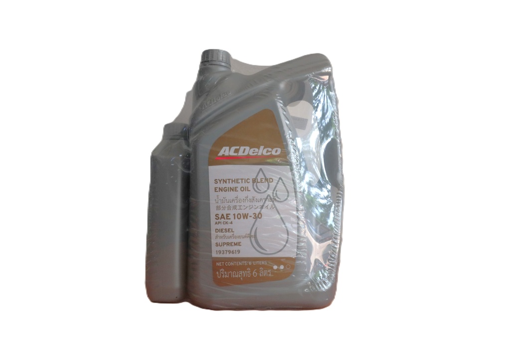 เอซีเดลโก้(Acdelco) น้ำมันเครื่องดีเซล กึ่งสังเคราะห์ Supreme 10W-30API CK4 6+1 19379619