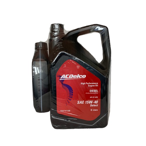 เอซีเดลโก้(Acdelco) น้ำมันเครื่องดีเซล เกรดธรรมดา Select API 15W 40 CF 4 6+1L 19374128
