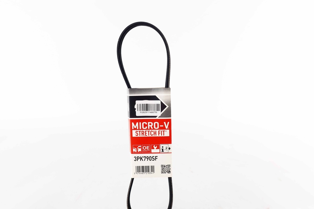 เกทส์(Gates) สายพาน เครื่องยนต์ มาสด้า2 1.3G 2014 3PK790SF Micro-V