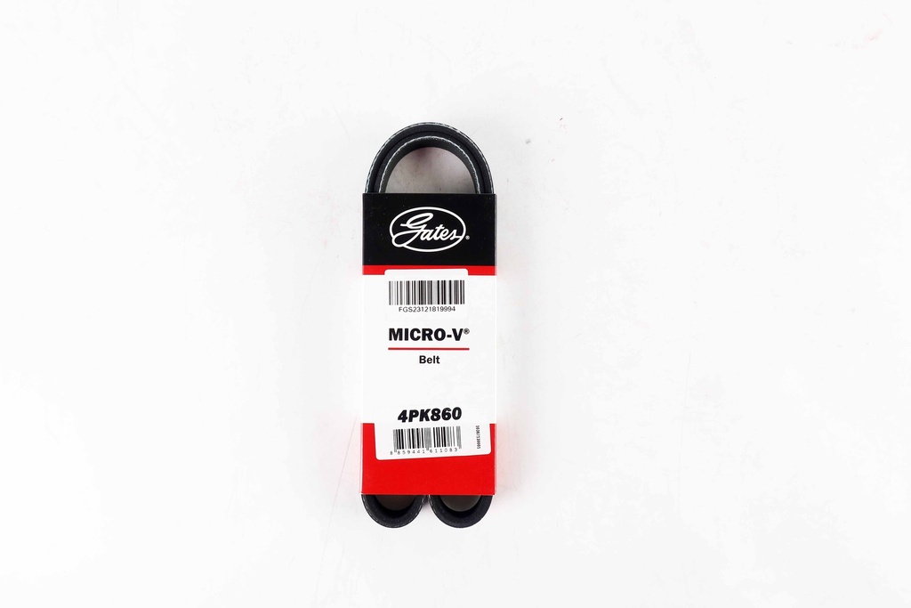 เกทส์(Gates) สายพาน เครื่องยนต์ โตโยต้า 4AFE AE100, M54 E46 1997 - 2010 4PK860 Micro-V
