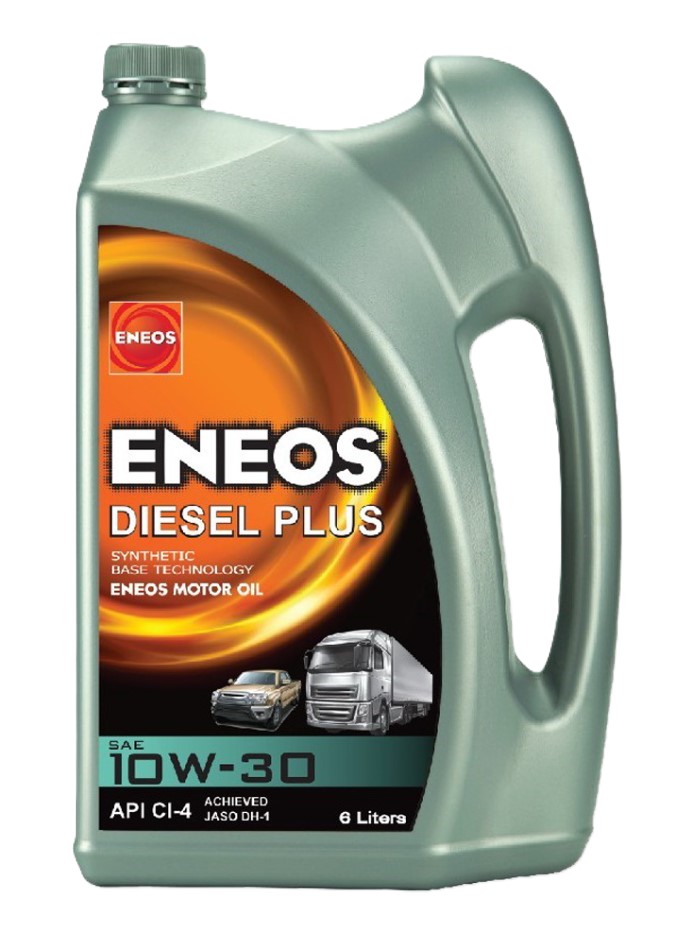 เอเนออส(Eneos) ดีเซลพลัส DIESEL PLUS 10W-30 CI-4 / JASO DH-1 6+1L ดีเซลกึ่งสังเคราะห์ EN030
