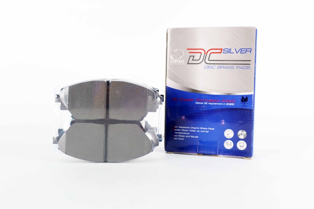 คอมแพ็ค เบรก(Compact Brake) ผ้าเบรกหน้า มาสด้า 3 2.0 2014-2016 DCC-1728