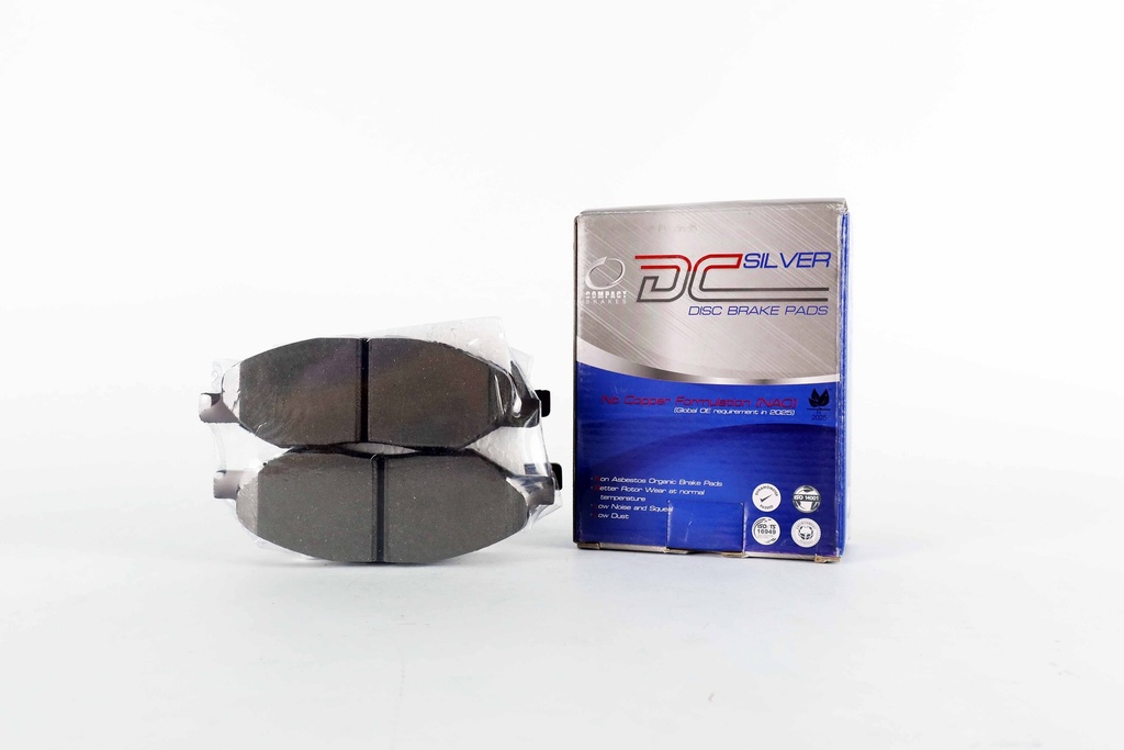 คอมแพ็ค เบรก(Compact Brake) ผ้าเบรกหน้า นิสสัน มาร์ช K12 1.4, 1.5 2007 DCC-675