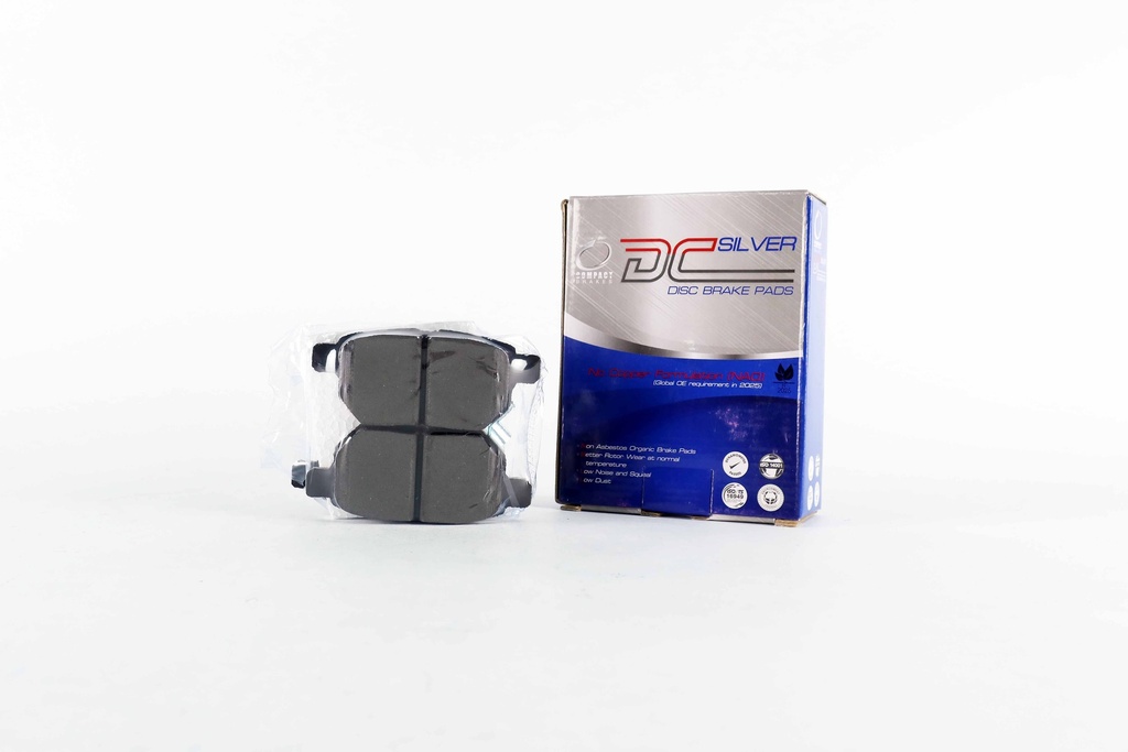คอมแพ็ค เบรก(Compact Brake) ผ้าเบรกหลัง โตโยต้า ยาริส 1.2 G, S ปี 2013-2025 / วีออส 2019-2025 DCC-693