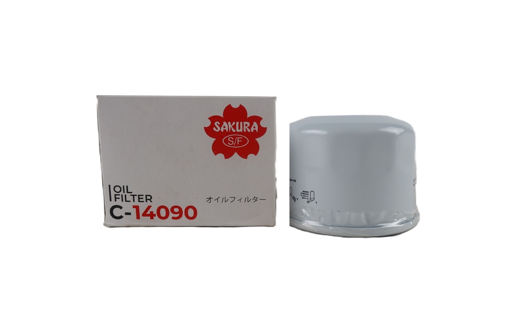 ซากุระ(Sakura) ไส้กรองน้ำมันเครื่อง ซูซูกิ สวิฟท์ 1.2 2018-2025,ซูซูกิ เซเลริโอ 1.0 2015-2025 C-14090 Standard