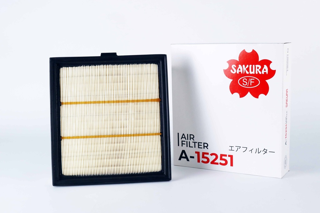 ซากุระ(Sakura) ไส้กรองอากาศ อีซูซุ ดีแมคซ์ 2.5 2012-2015,ดีแมคซ์ บลูพาวเวอร์ 1.9 2016-2019,มิวเอ็กซ์ 2.5 2014-2015,มิวเอ็กซ์ 1.9 2016-2020. A-15251 Standard