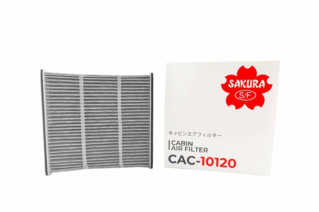 ซากุระ(Sakura) ไส้กรองแอร์ มิตซูบิชิ ปาเจโร สปอร์ต 2.5/3.5 2006-2015,ไทรทัน 2.4/2.5/3.2 2006-2014 CAC-10120 Carbon